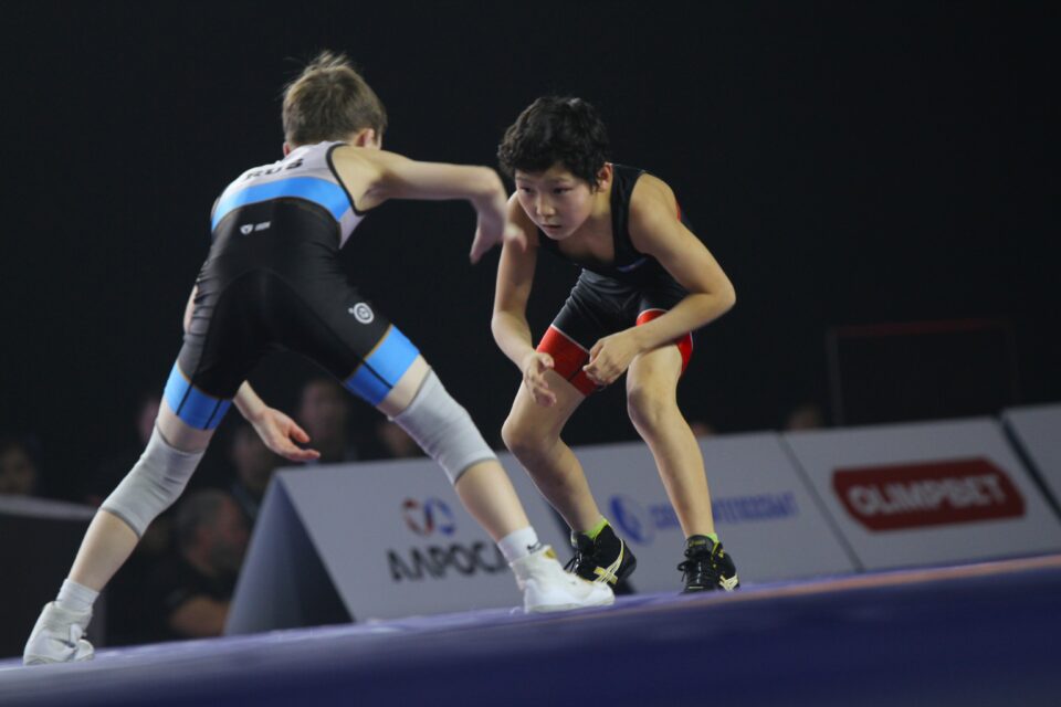 Юные борцы впервые выступили на турнире Дмитрия Коркина