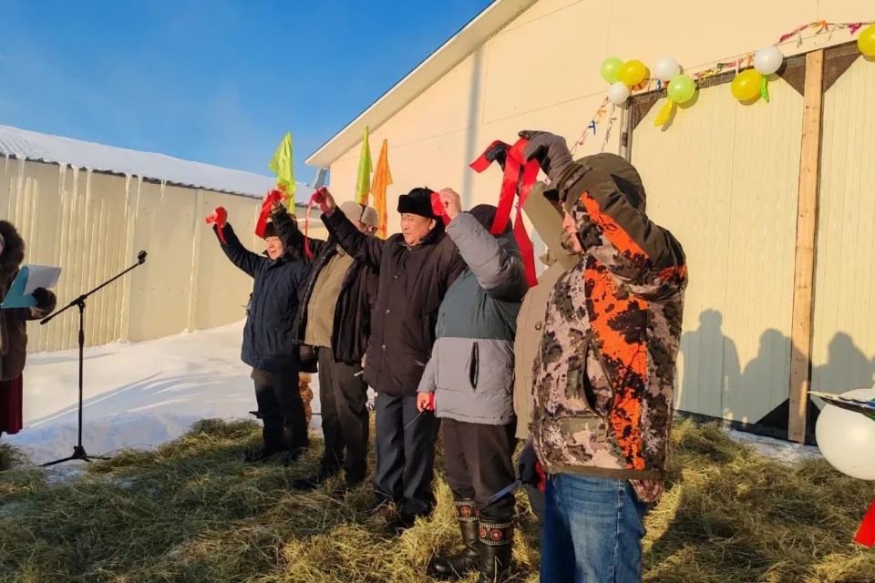 В Вилюйском улусе Якутии открыли животноводческий комплекс