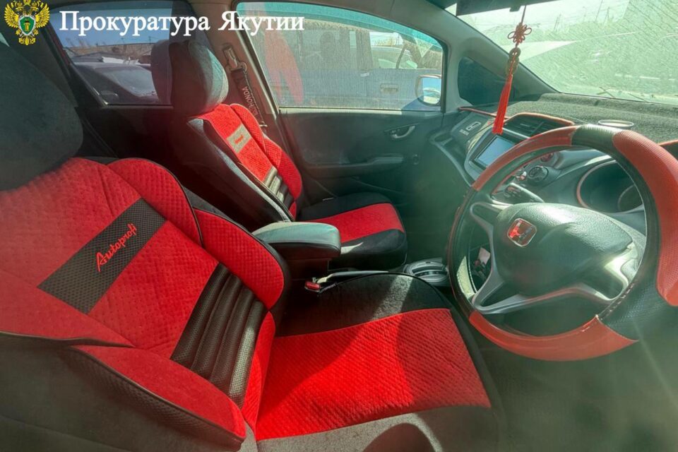 За повторное пьяное вождение конфисковали автомобиль у жительницы Якутска