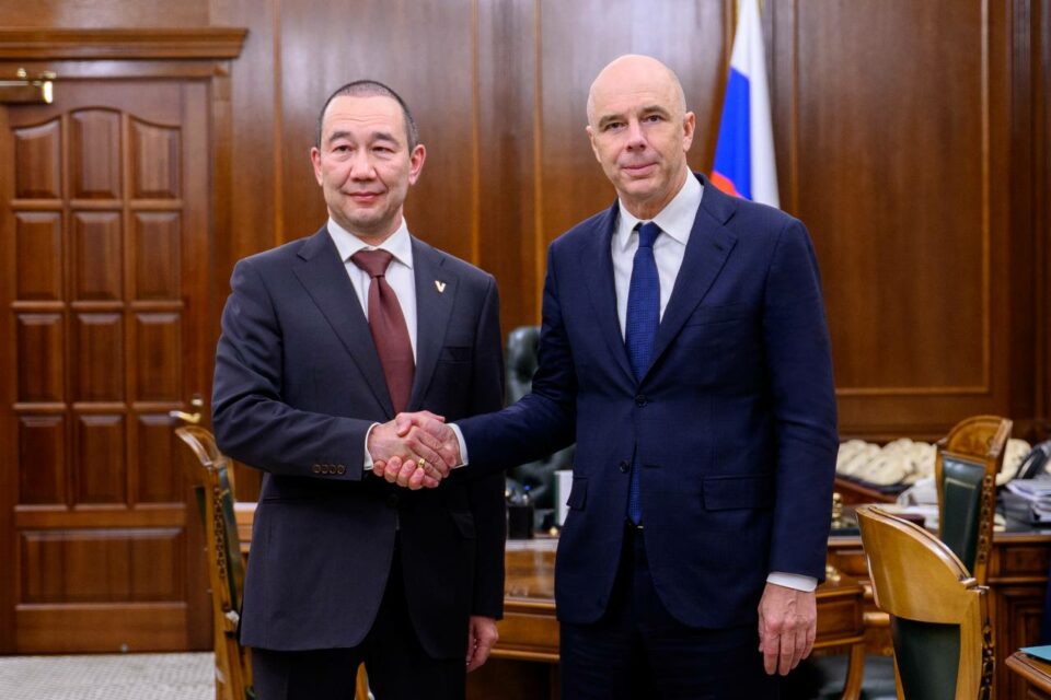 Глава Якутии Айсен Николаев встретился с министром финансов России Антоном Силуановым