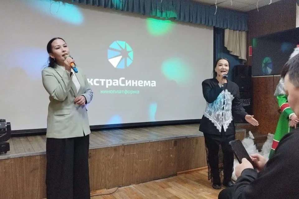 В селе Ючюгей Оймяконского района открыли кинозал «Экстра Синема»
