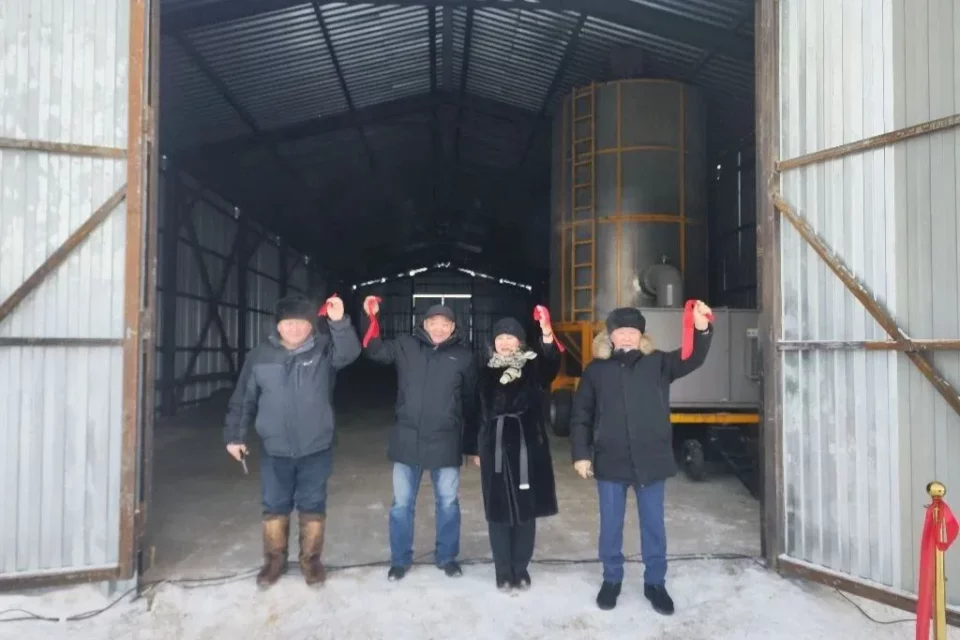 Склад для зерна построили в Сунтарском районе Якутии