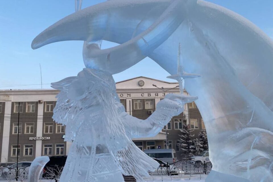 В Якутске определили победителей конкурса ледовых и снежных скульптур