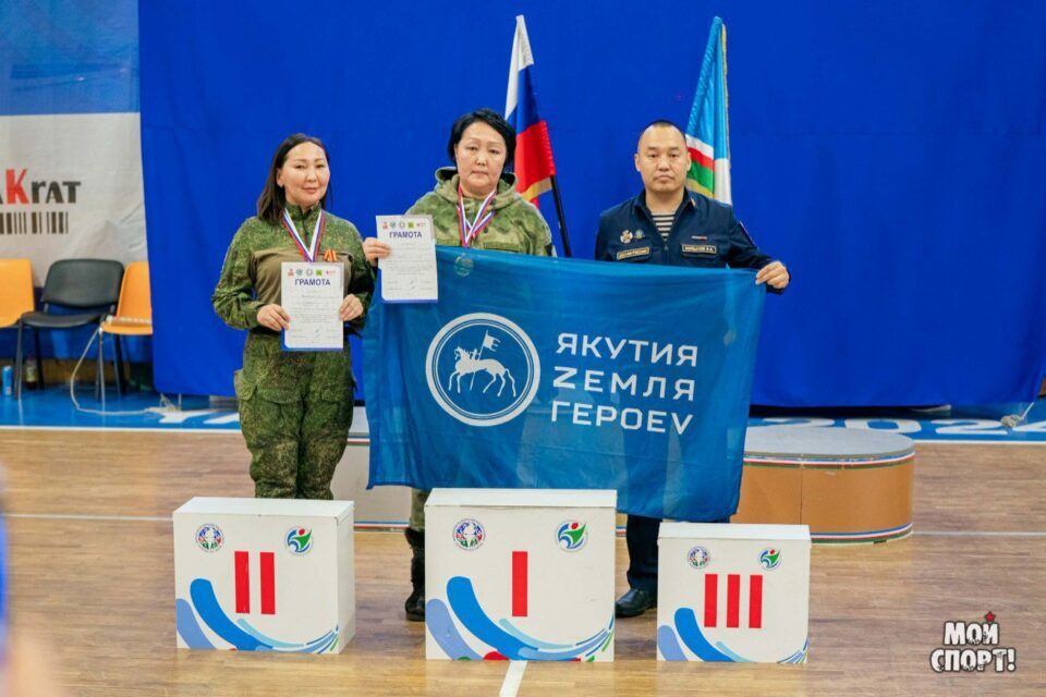 Курсант программы «Якутия – Земля героев» завоевала медаль на соревнованиях среди ветеранов СВО