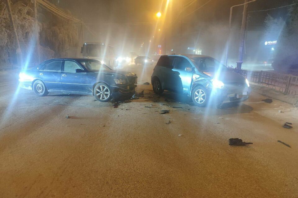 В Якутске за сутки произошло 7 ДТП, есть пострадавший