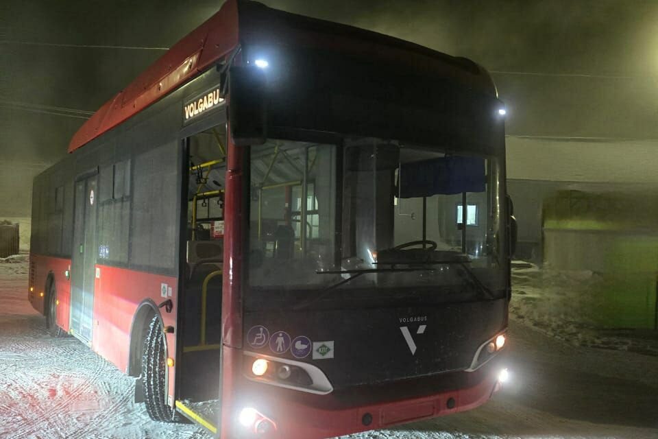 Первые «Волгабасы» доставили с автозавода в Нижний Бестях