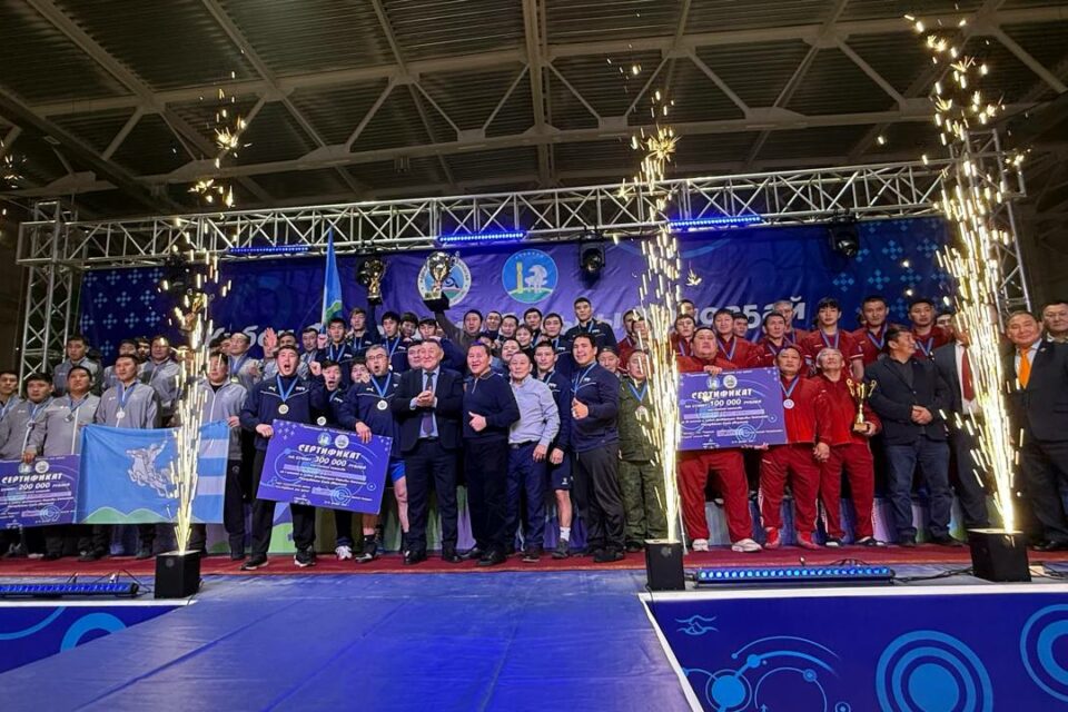 Намский улус вернул себе Кубок Федерации по хапсагаю