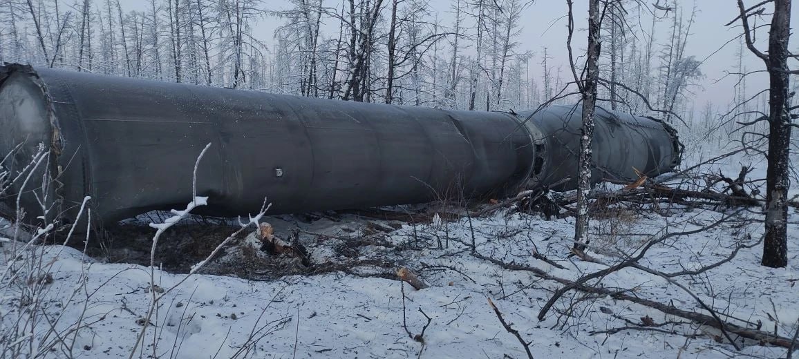 фрагмент ракеты