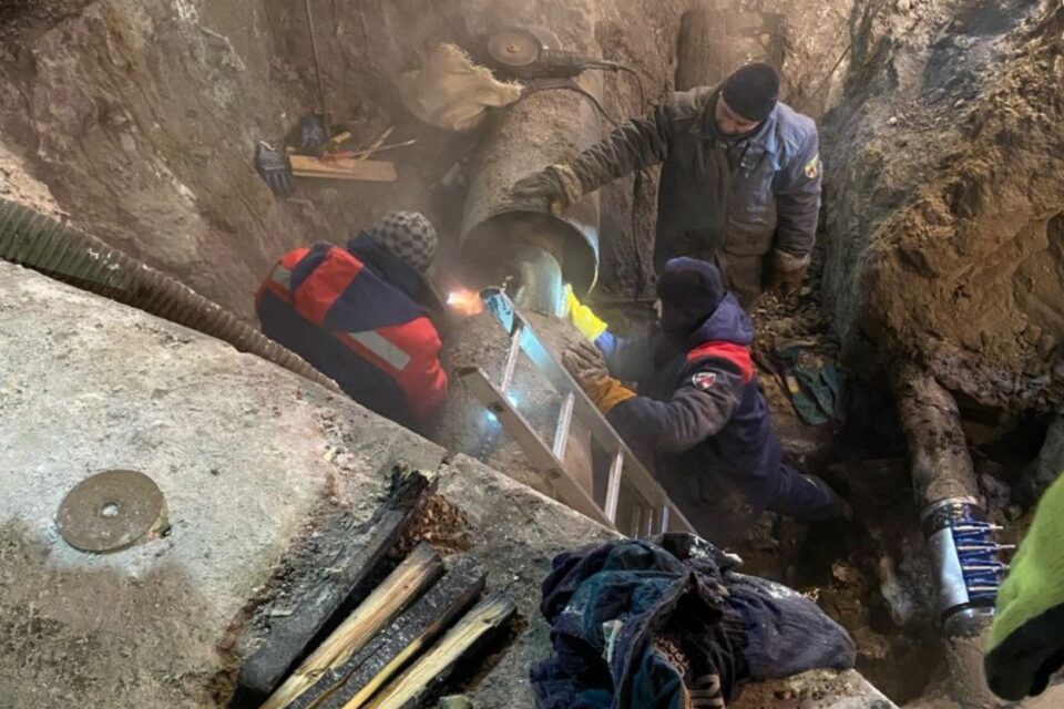 Водоснабжение в Сайсарском округе Якутска восстановлено