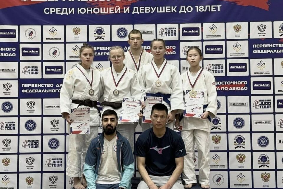 Дзюдоисты Якутии завоевали медали первенства Дальнего Востока