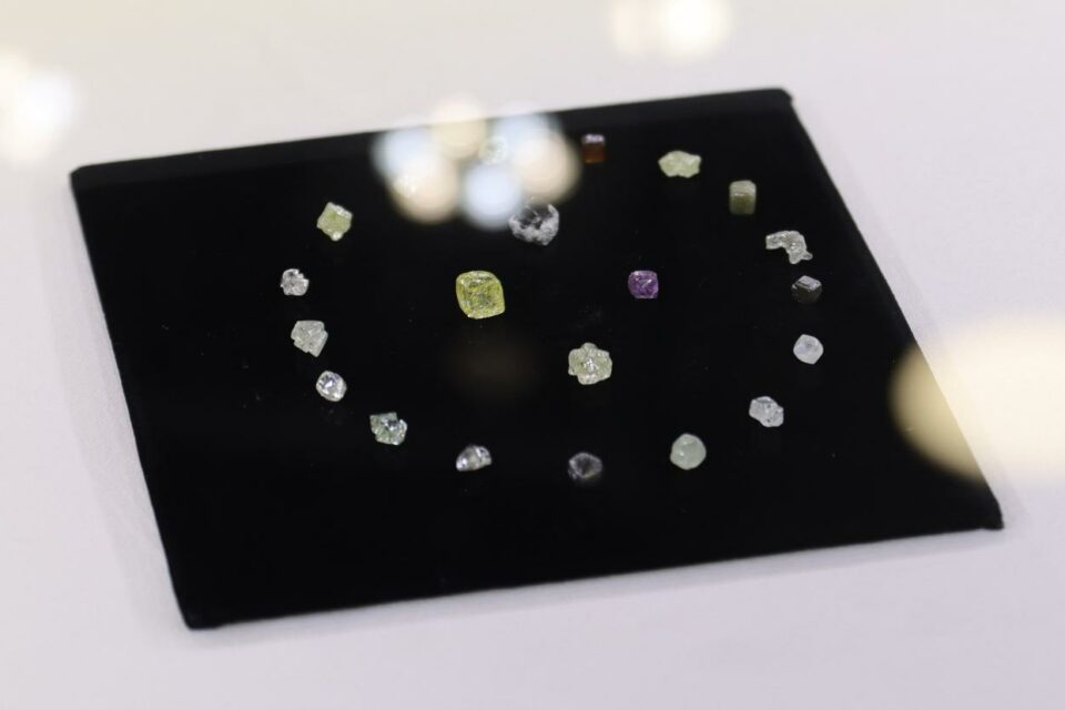 Более 250 необычных алмазов АЛРОСА пополнили «Сокровищницу Якутии»