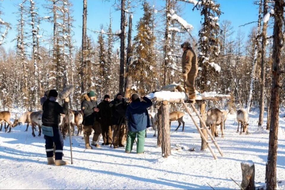Фильм об оленеводах-эвенках снимает Дмитрий Давыдов