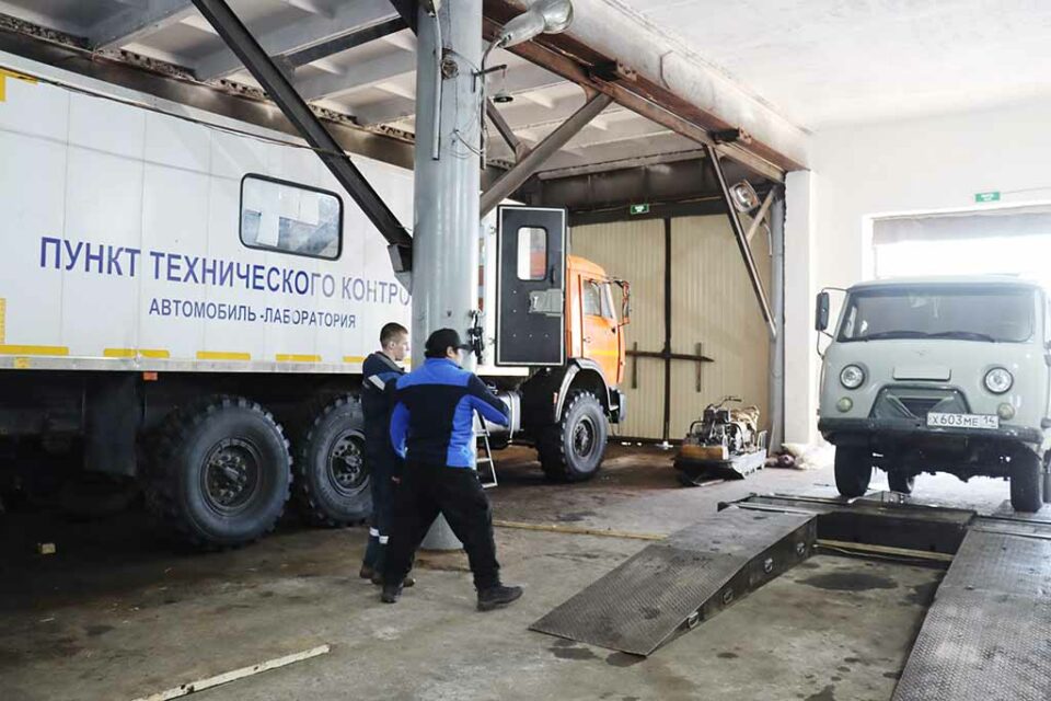 За пять лет передвижные пункты техосмотра «Дорог Арктики» проверили свыше 6000 единиц техники