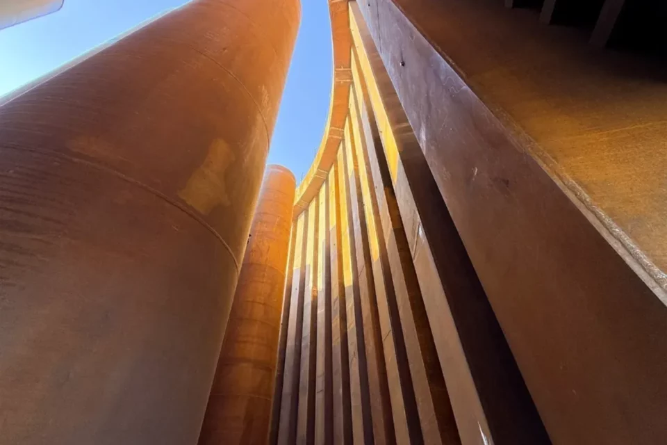 Первые русловые фундаменты Ленского моста в Якутии установят в этом году