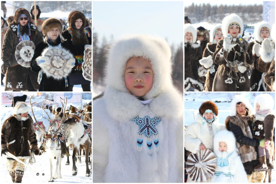 Фото: уникальные традиционные наряды участников слёта оленеводов в Якутии