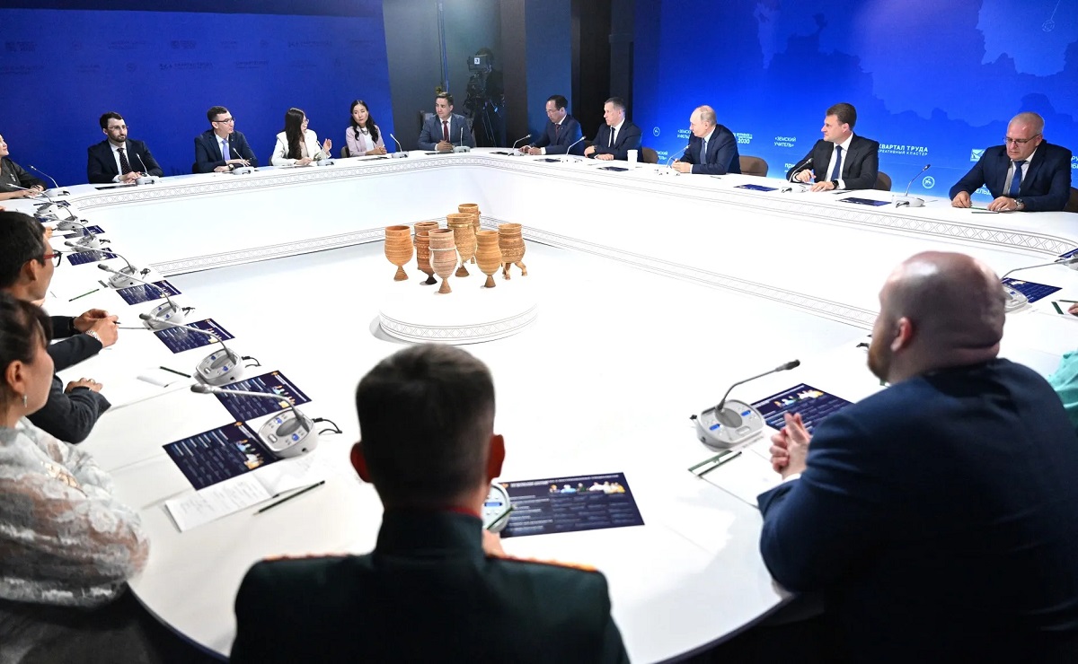 Путин в Якутии