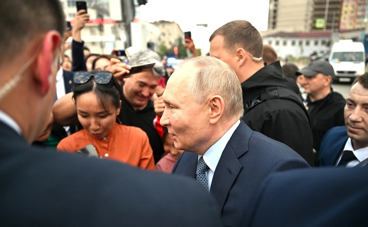 Путин в Якутии