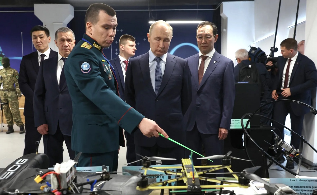 Путин в Якутии