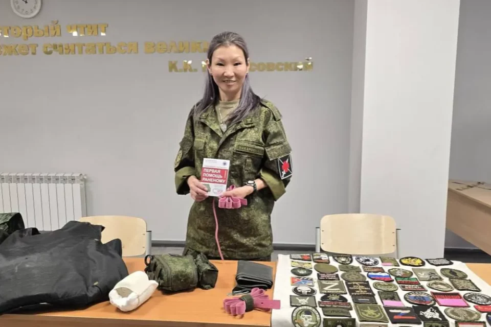 Ветеран СВО из Якутии стала лектором российского общества «Знание»