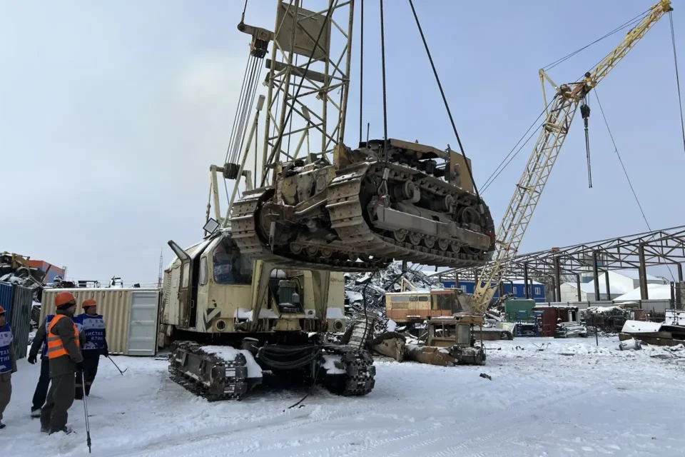 22 тонны металлолома из Усть-Янского улуса доставили в Якутск для переработки