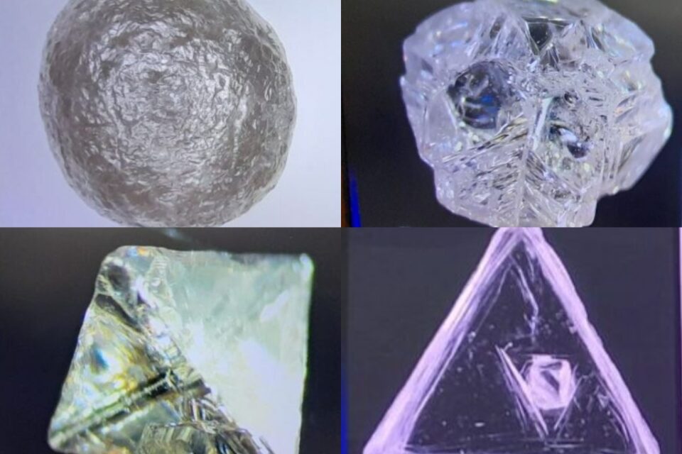 Ученый рассказал о необыкновенных формах якутских алмазов