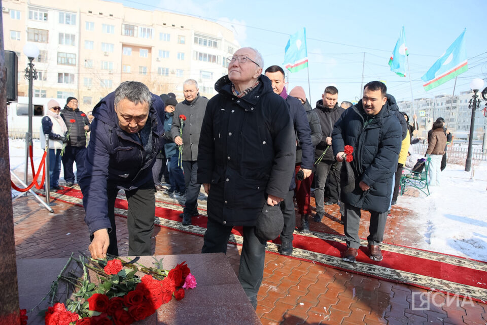 Память Гавриила Чиряева почтили в Якутске в день его 101-летия