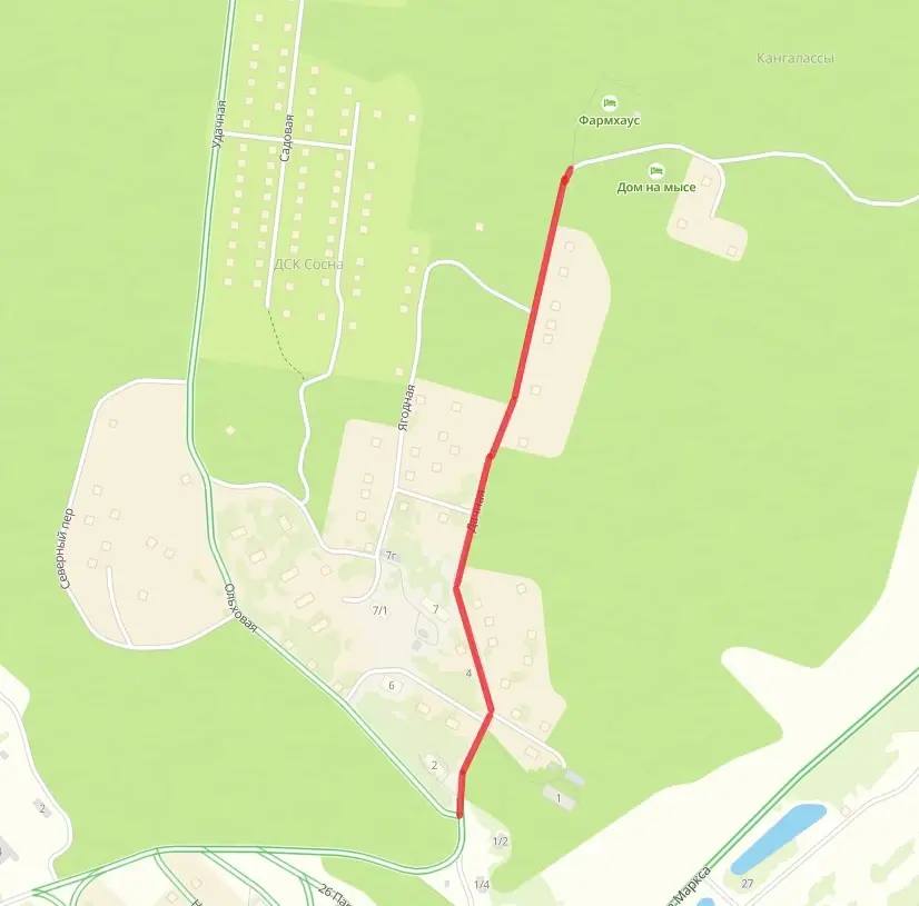 перекрытие в Кангалассах