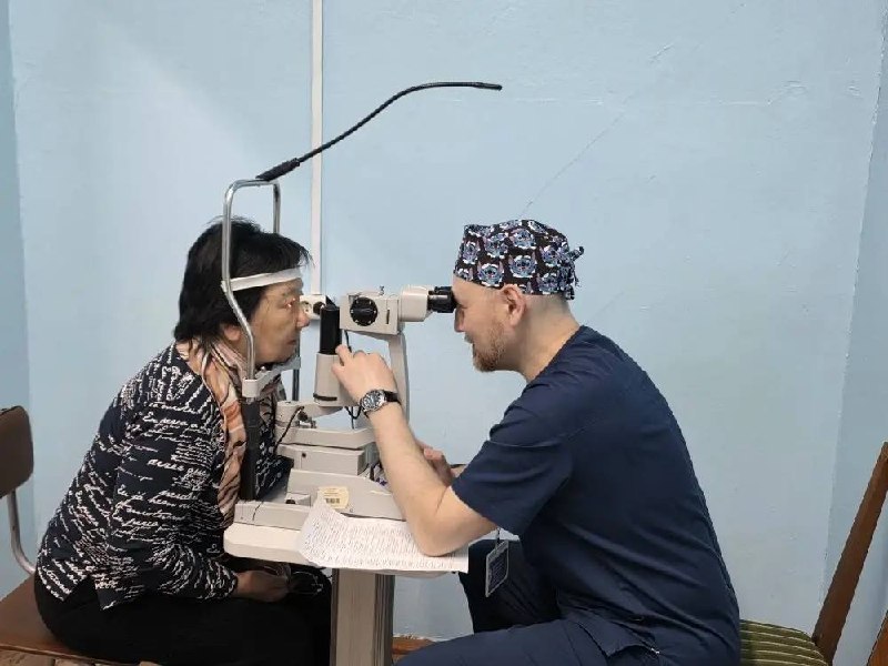 Мобильные офтальмологи работают в арктических районах Якутии
