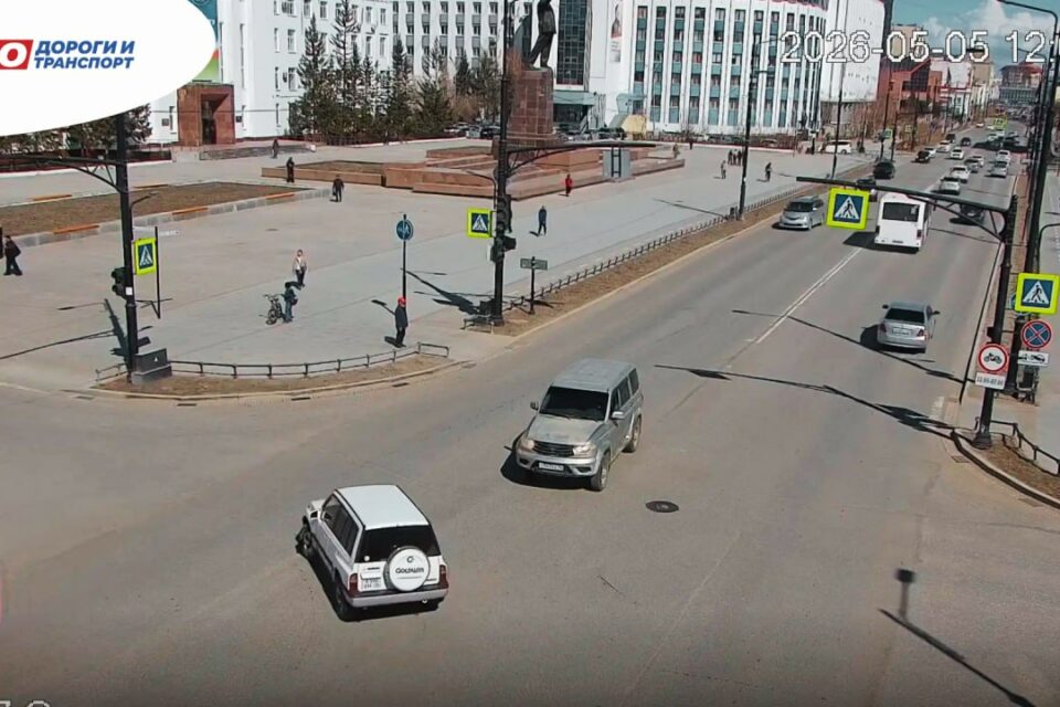На перекрестке Ленина и Кирова в Якутске временно отключат светофор