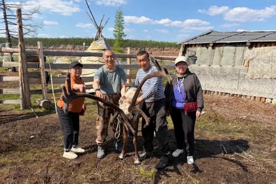 Якутянин открыл семейную оленеводческую ферму в Оленёкском районе