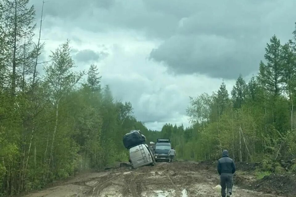 На трассе «Амга» начались восстановительные работы после проливных дождей