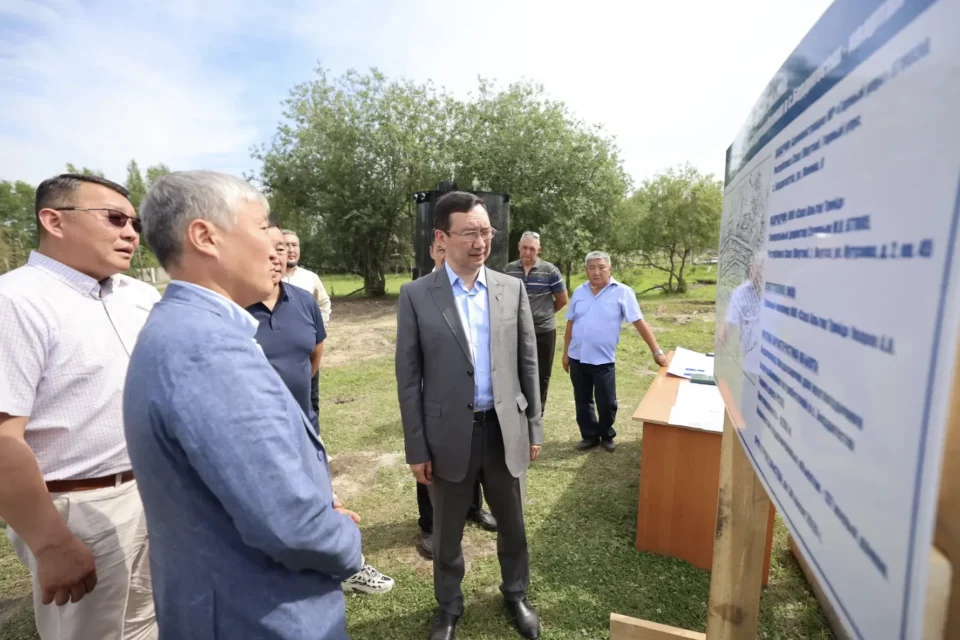 В Горном районе строят круглогодичный водопровод для микрорайона «Эбэ»