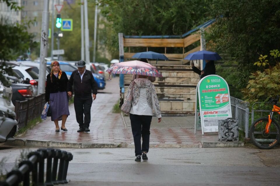 В Якутске сегодня ожидается небольшой дождь и до +18 градусов