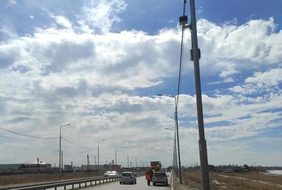 На трассе «Нам» в Якутске установили камеру видеоконтроля