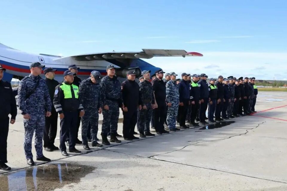Сводный отряд полиции Якутии отправился на Северный Кавказ