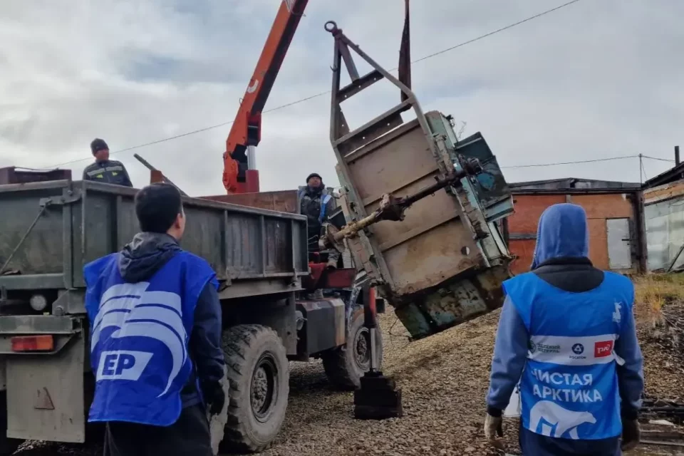 Более 56 тонн металлолома собрали в Усть-Янском районе Якутии