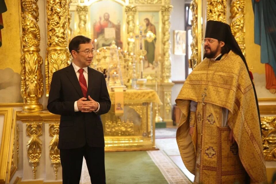 В Якутске состоялся молебен в честь 394-летия города