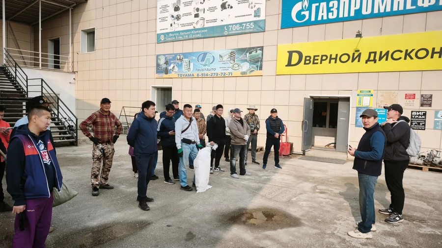 общегородской субботник в Якутске