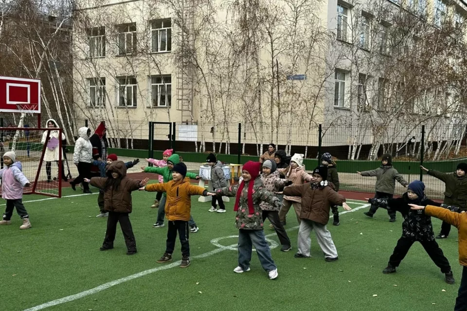 В Якутске открыли спортплощадку в детсаду «Искорка» по программе инициатив