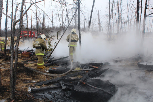Якутск окутал дым от лесных пожаров со стороны близлежащих районов