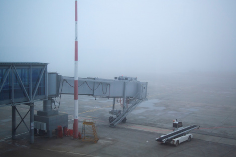 В Якутске из-за тумана перенаправлено пять авиарейсов, 12 – задержано