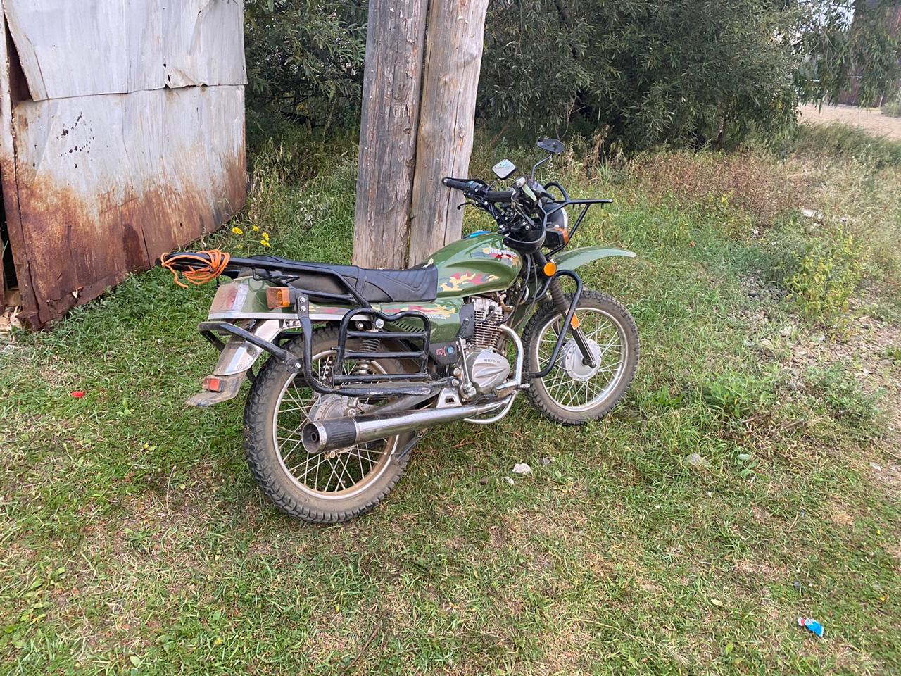 В Мирнинском районе в ДТП пострадал 24-летний мотоциклист